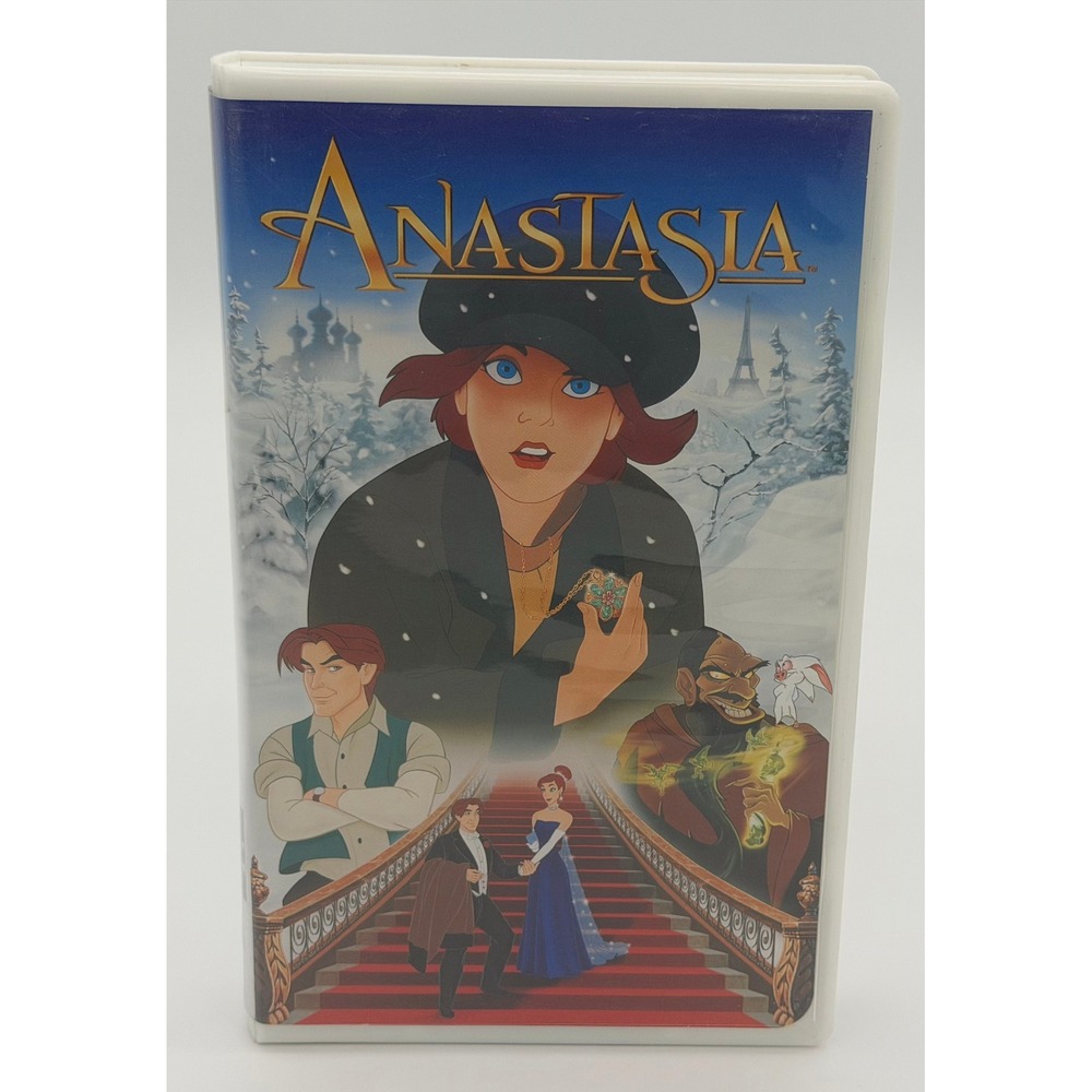 Anastasia VHS 1998 20th Century Fox Clamshell Case